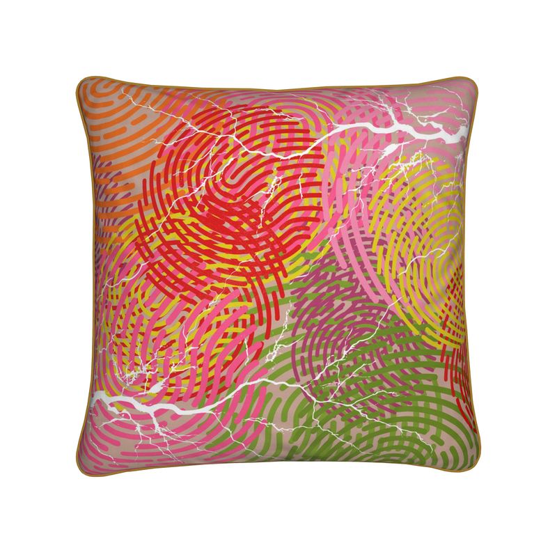 Fingerprint Lightning Cushion