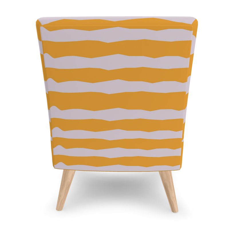 Stripes - Pause. pink yellow back view