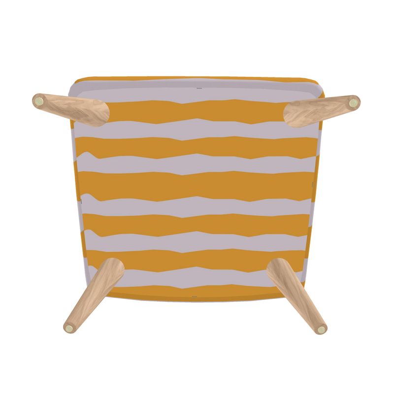 Stripes - Pause. pink yellow base view