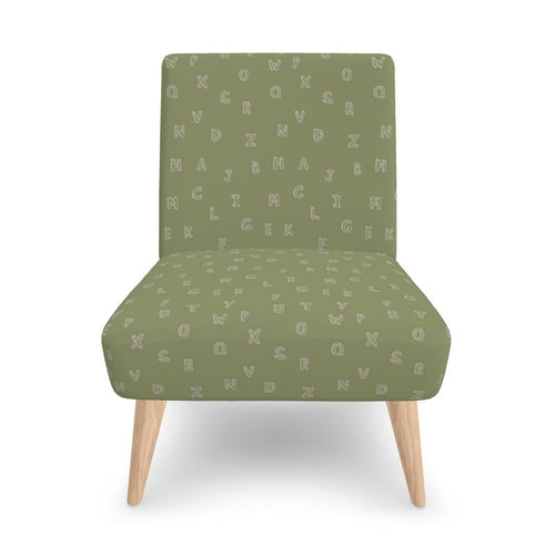 Alphabet Green - Pause. front view