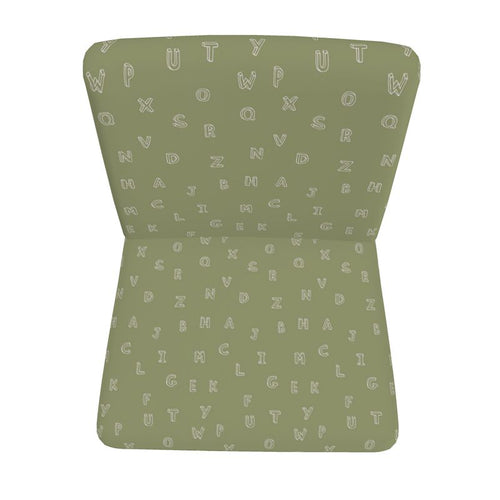 Alphabet Green - Pause. top view