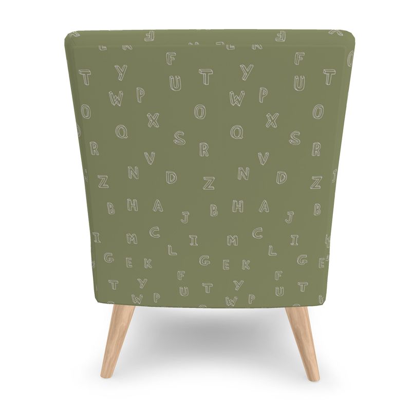 Alphabet Green - Pause. back view