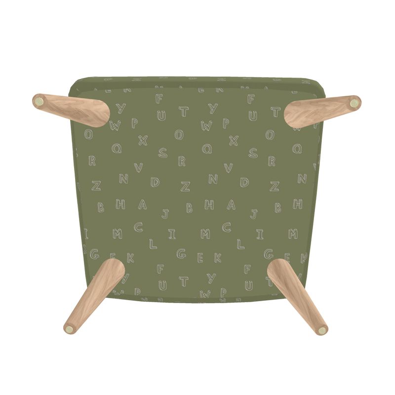 Alphabet Green - Pause. base view